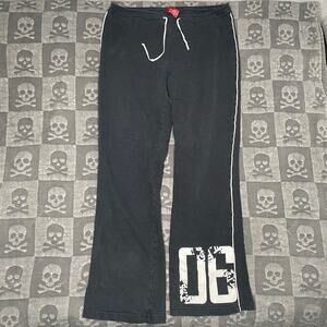 Y2k low rise sweat pants